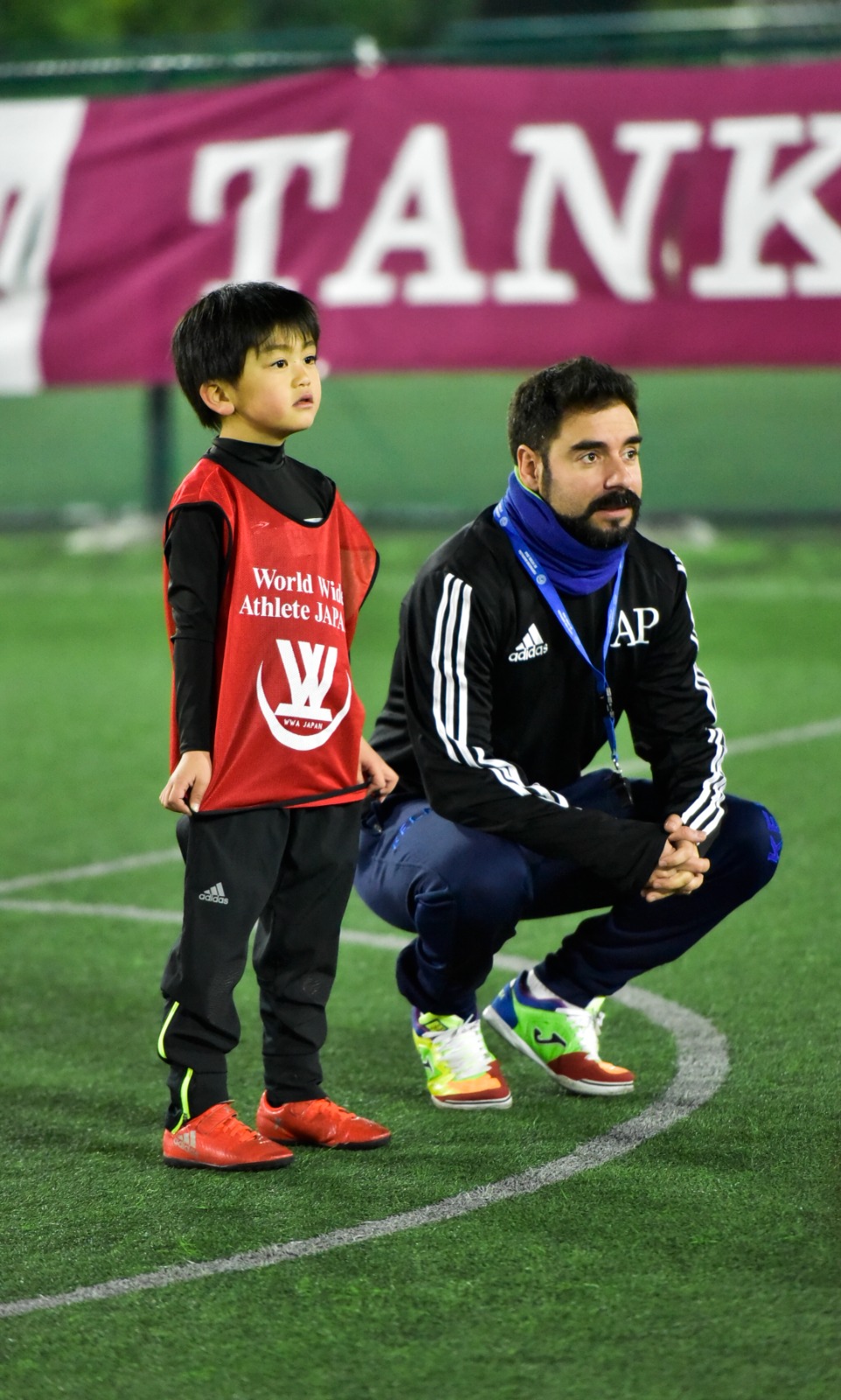 Andrés Parada ejerciendo de entrenador